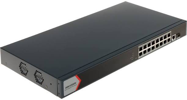 16-Port GE Smart PoE Switch HIKVISION DS-3E1518P-EI/M